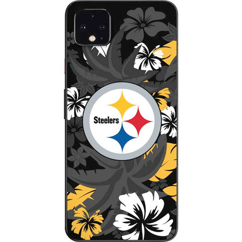 NFL Pittsburgh Steelers Tropical Print Google Pixel 4 XL Skin